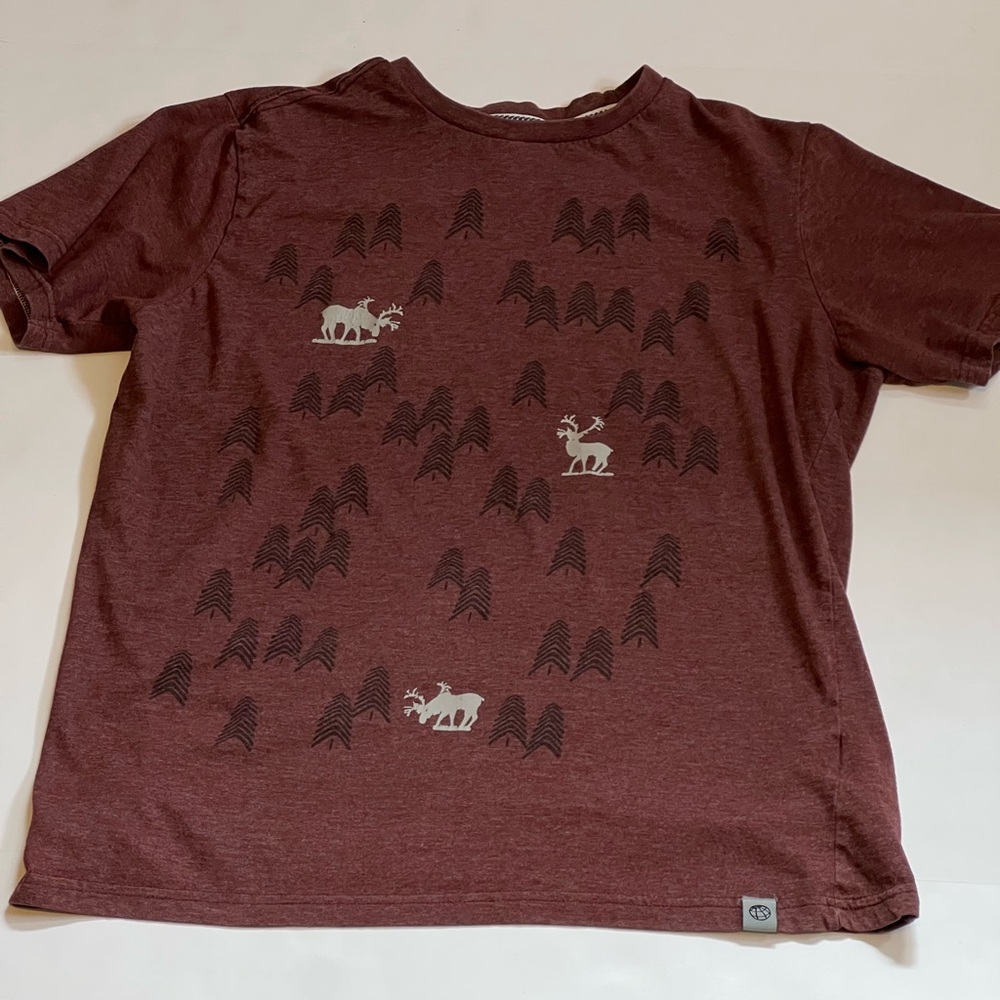 Free Planet Mouse and Tree Graphic Tee